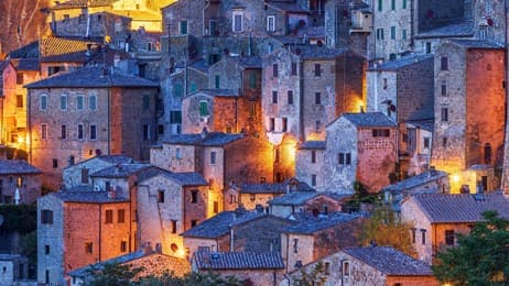 The stone town of Tuscany thumbnail